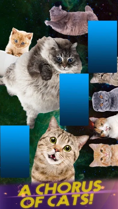 Zrzuty ekranu AstroCat Singers
