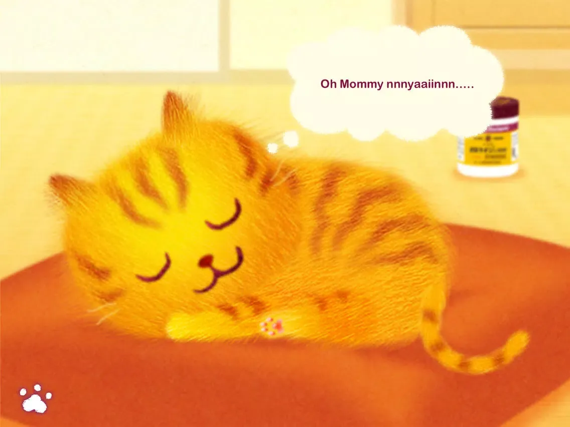 Petting Cat Oronyain iPad  स्क्रीनशॉट
