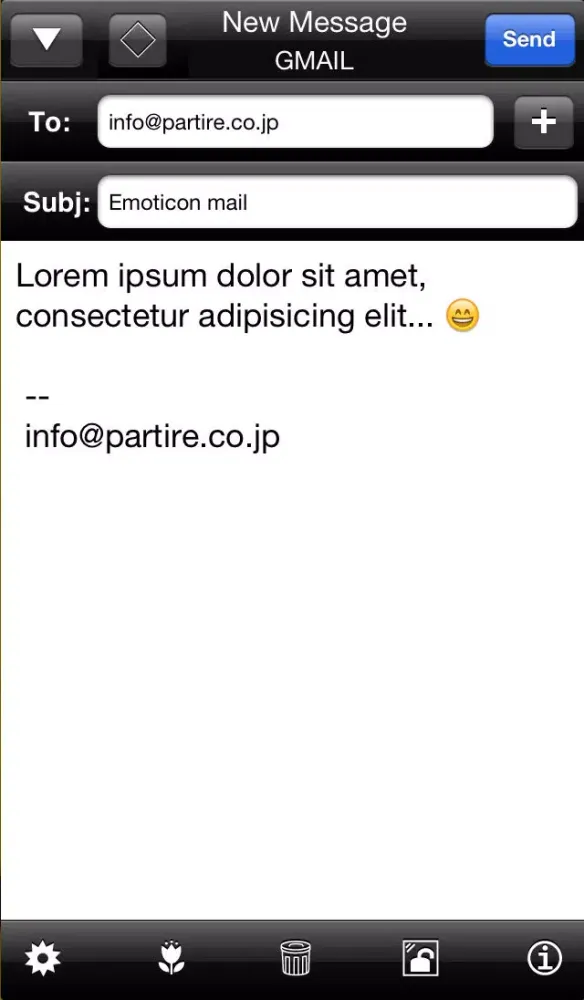 eM@il Sender Lite应用截图