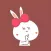 Evil tongue rabbit