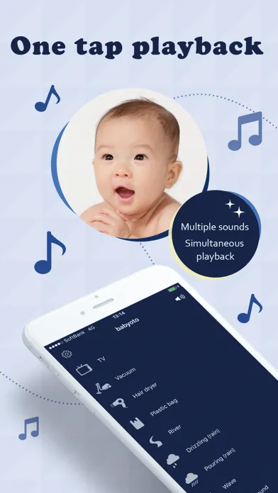 Zrzuty ekranu Baby stop crying - babyoto