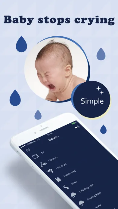 Zrzuty ekranu Baby stop crying - babyoto