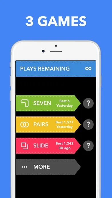 Capturas de tela do Puzzlist - Brain Training, Brain Games, Puzzles