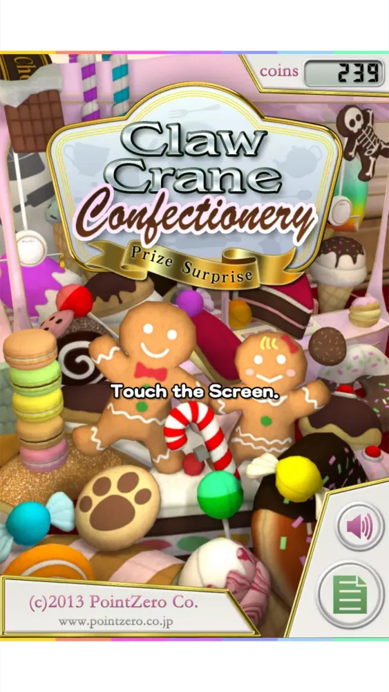 Capturas de pantalla de Claw Crane Confectionery