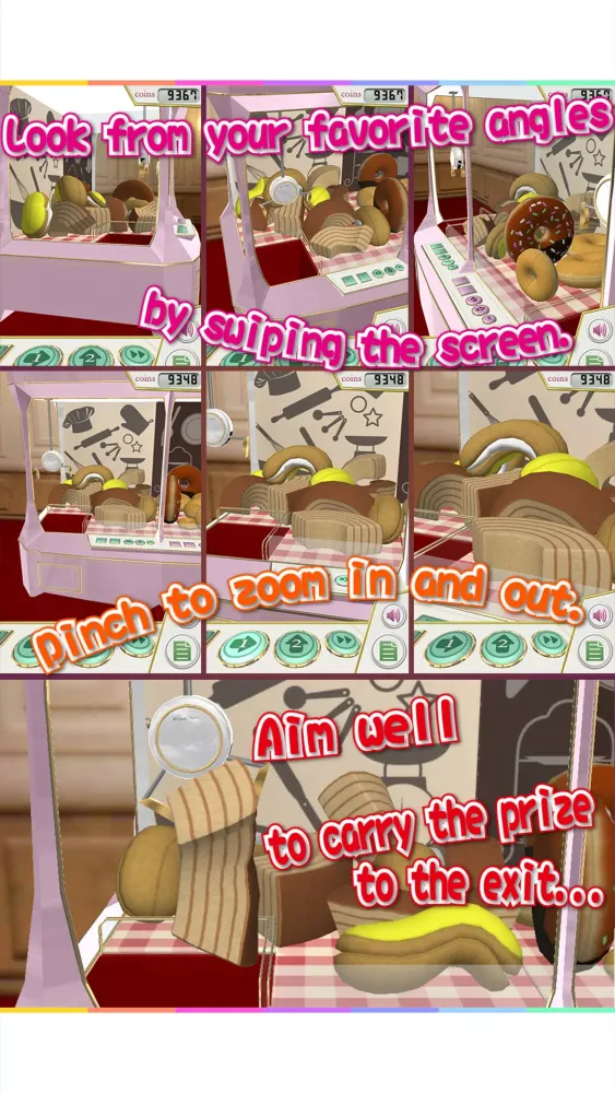 Capturas de pantalla de Claw Crane Confectionery