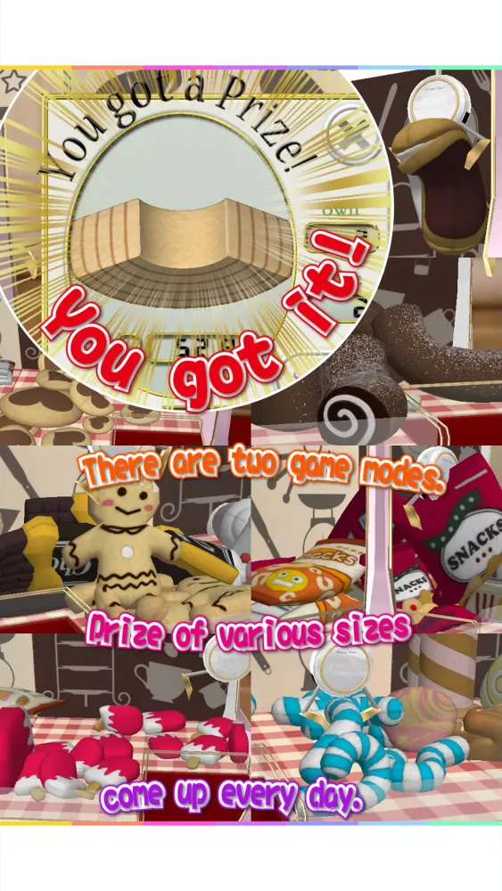 Capturas de pantalla de Claw Crane Confectionery