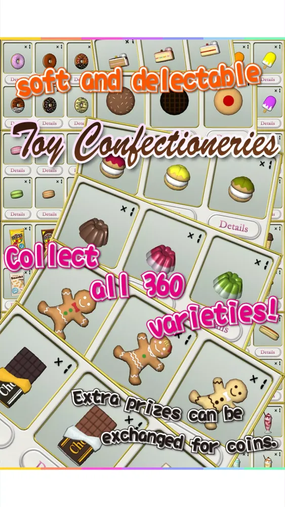 Capturas de pantalla de Claw Crane Confectionery