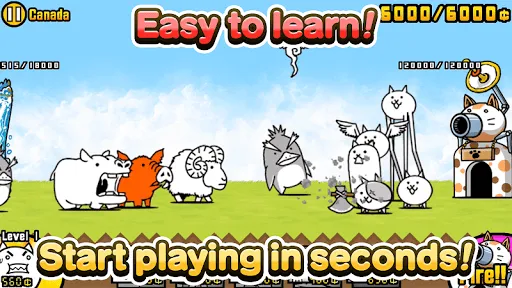 The Battle Cats Screenshots