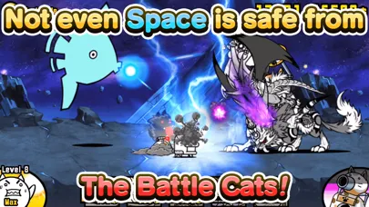 Tangkapan skrin The Battle Cats