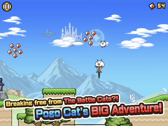 Go! Go! Pogo Cat iPad 应用截图
