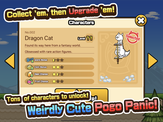 Go! Go! Pogo Cat iPad 应用截图