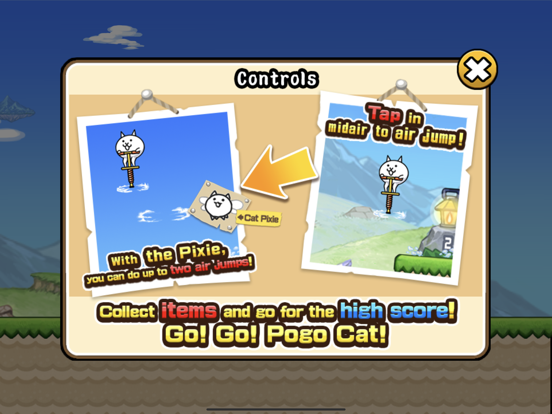 Go! Go! Pogo Cat iPad 应用截图