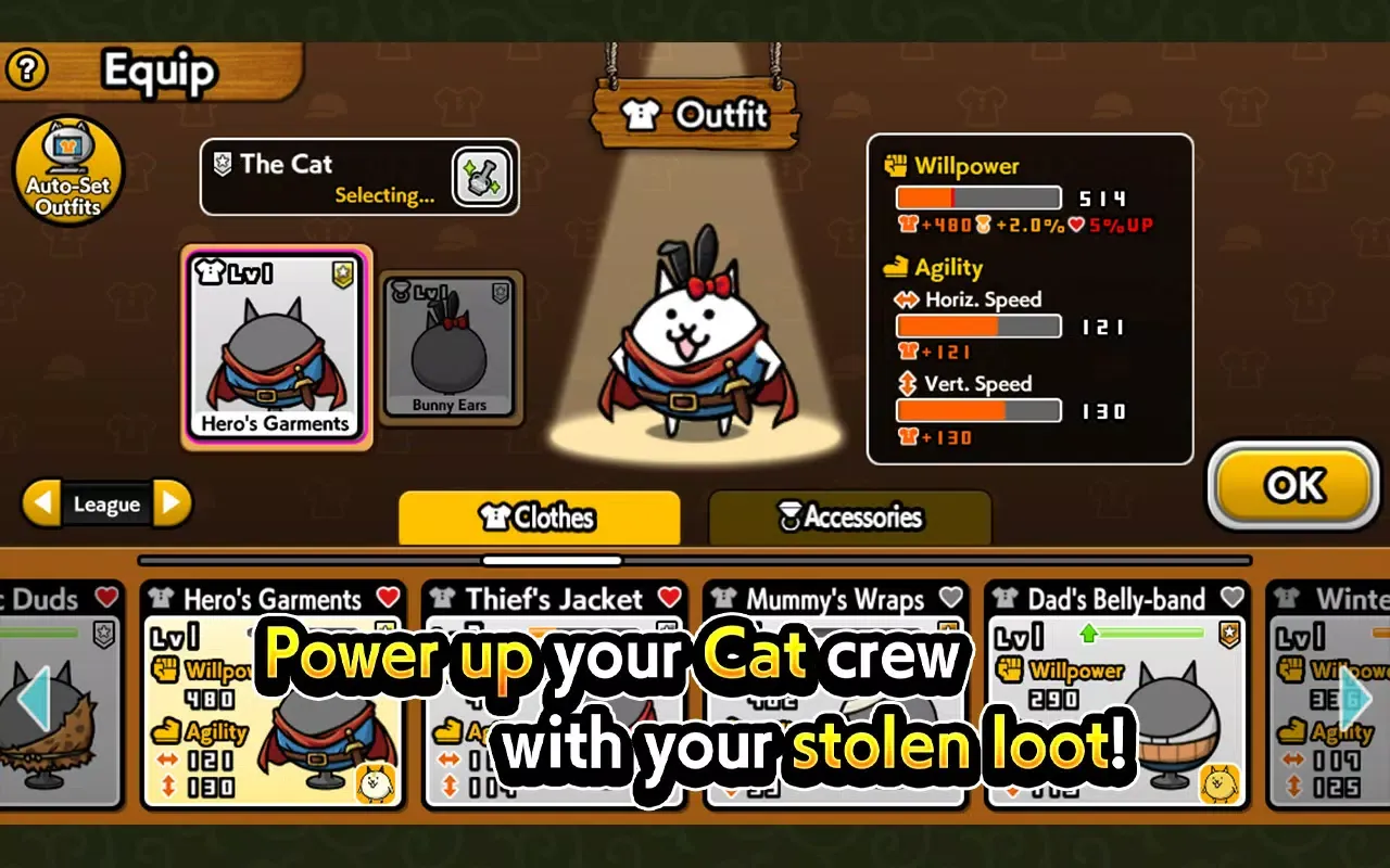 Capturas de tela do The Burgle Cats