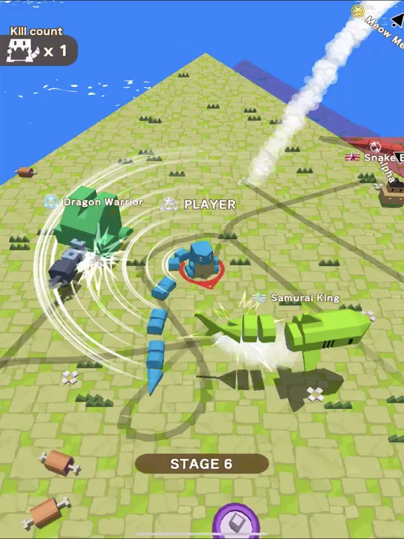 Capturas de tela do Tails.io iPad 