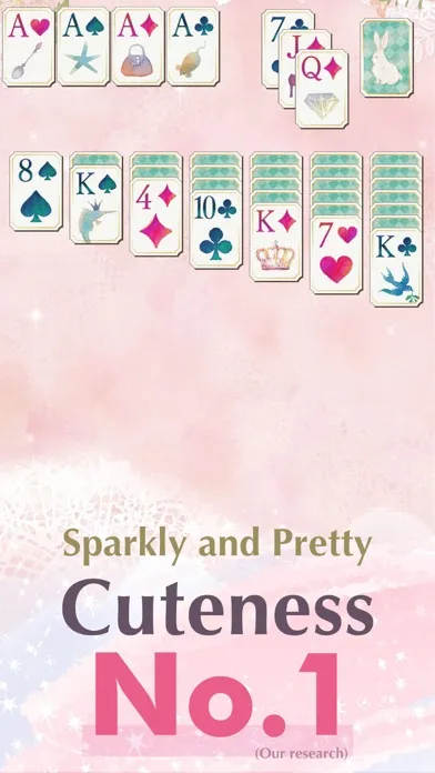 Capturas de pantalla de Princess*Solitaire: Cute Games