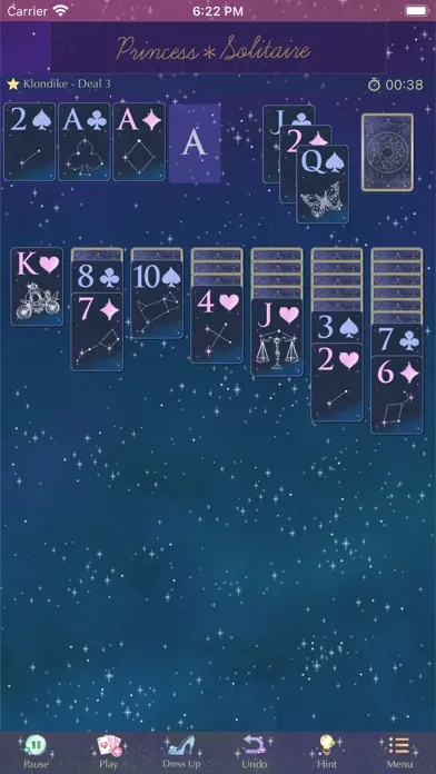 Capturas de pantalla de Princess*Solitaire: Cute Games