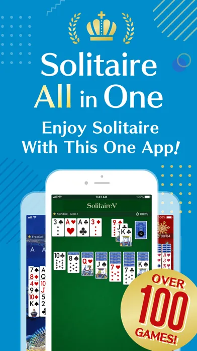 تصاویر Solitaire Victory: 100+ Games