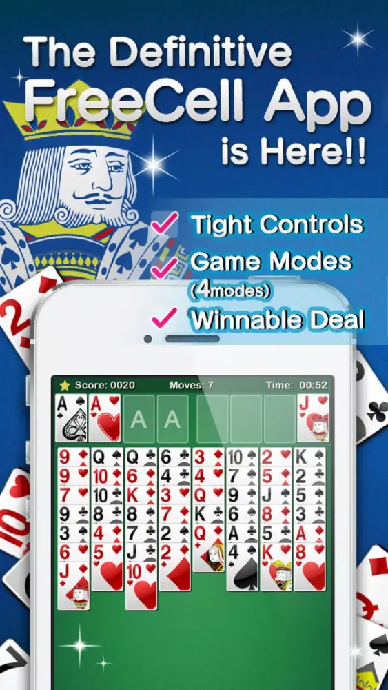Captures d'écran de King Solitaire - FreeCell