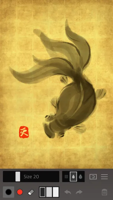 Capturas de tela do Zen Brush 2