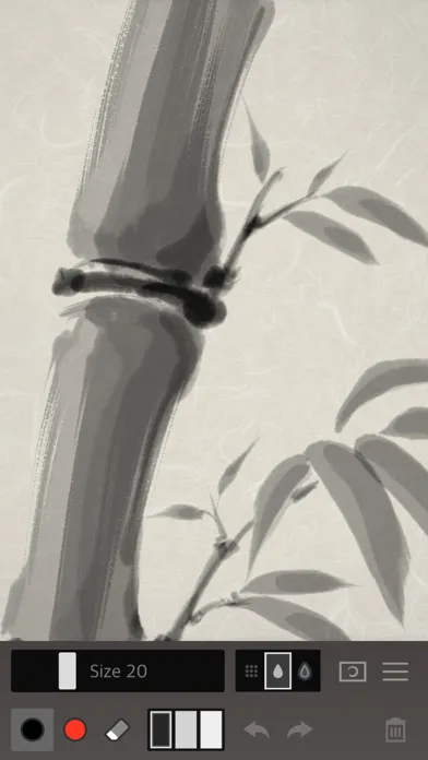 Capturas de tela do Zen Brush 2