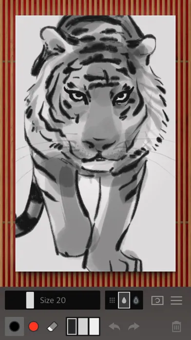 Capturas de tela do Zen Brush 2