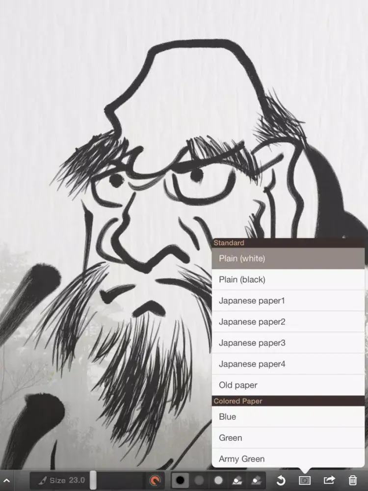 ภาพหน้าจอของ Zen Brush iPad 
