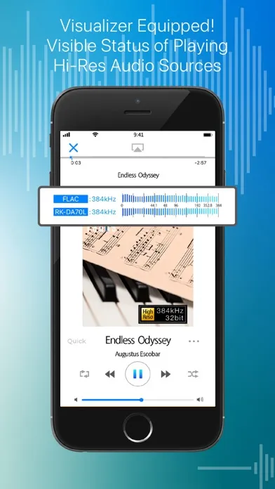 Tangkapan layar Hi-Res music player-NePLAYER