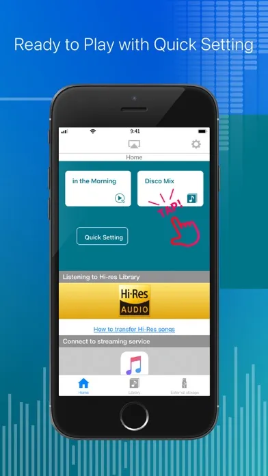 Tangkapan layar Hi-Res music player-NePLAYER