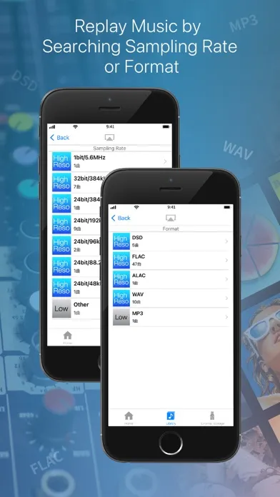 Tangkapan layar Hi-Res music player-NePLAYER