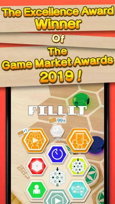 Tangkapan skrin FILLIT the Abstract Strategy
