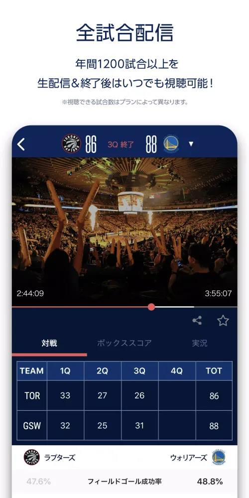 NBA Rakuten स्क्रीनशॉट