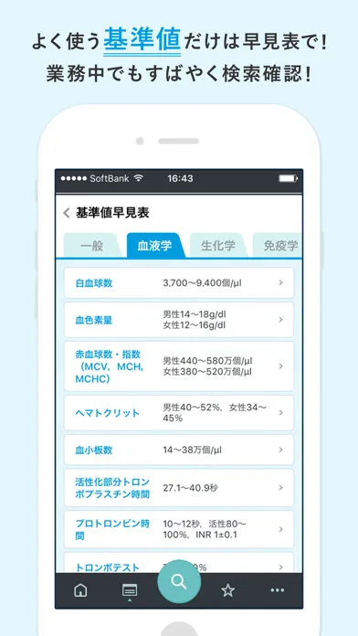 Tangkapan layar ヤクチエ検査値