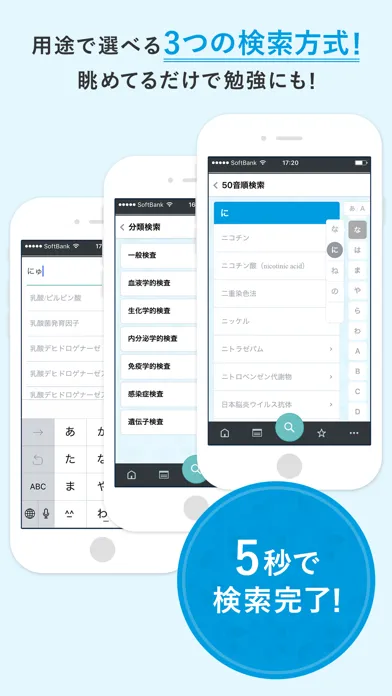 Tangkapan layar ヤクチエ検査値