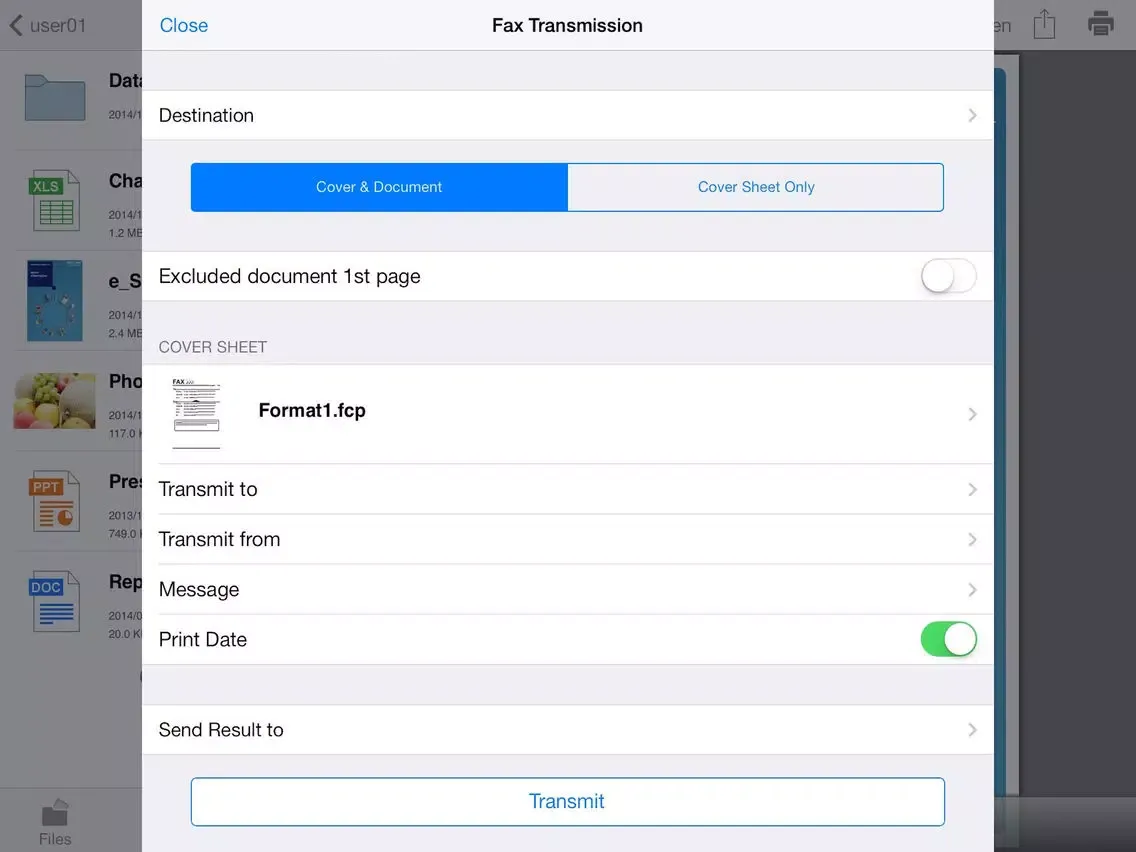 DocsConnect iPad  Screenshots
