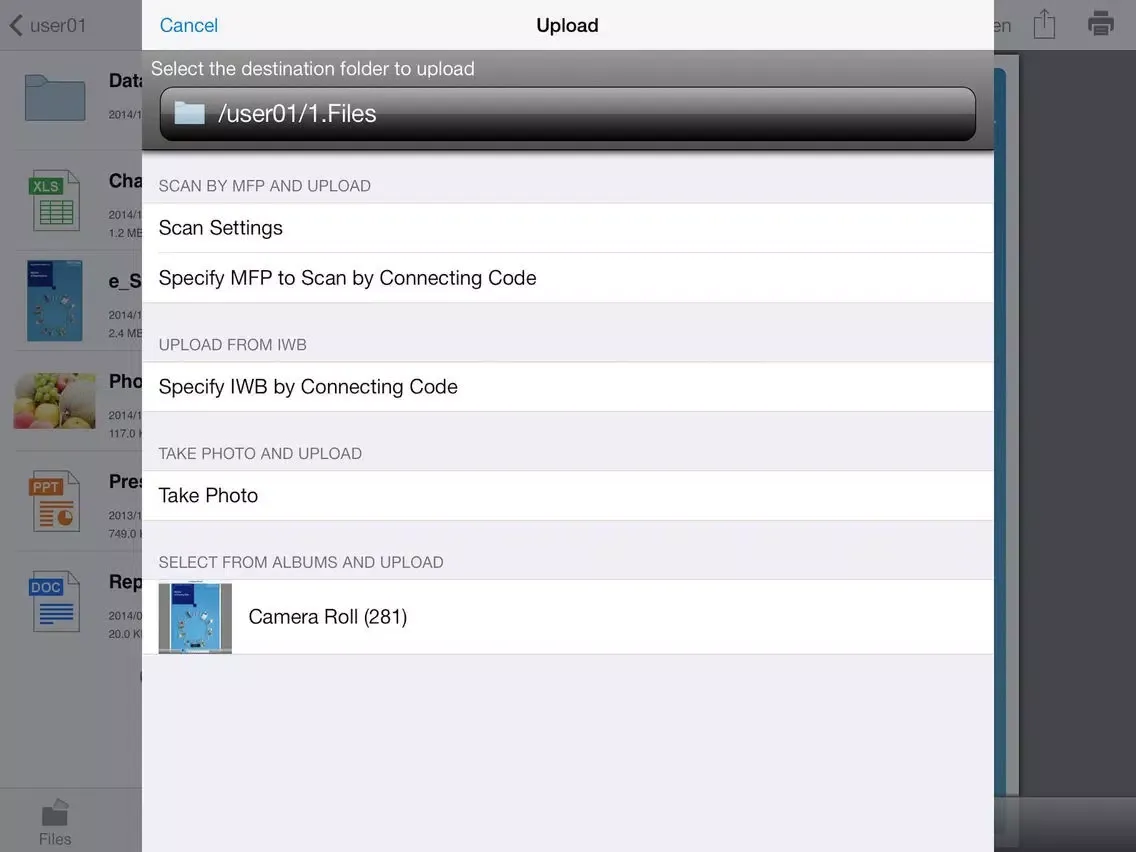 DocsConnect iPad  Screenshots