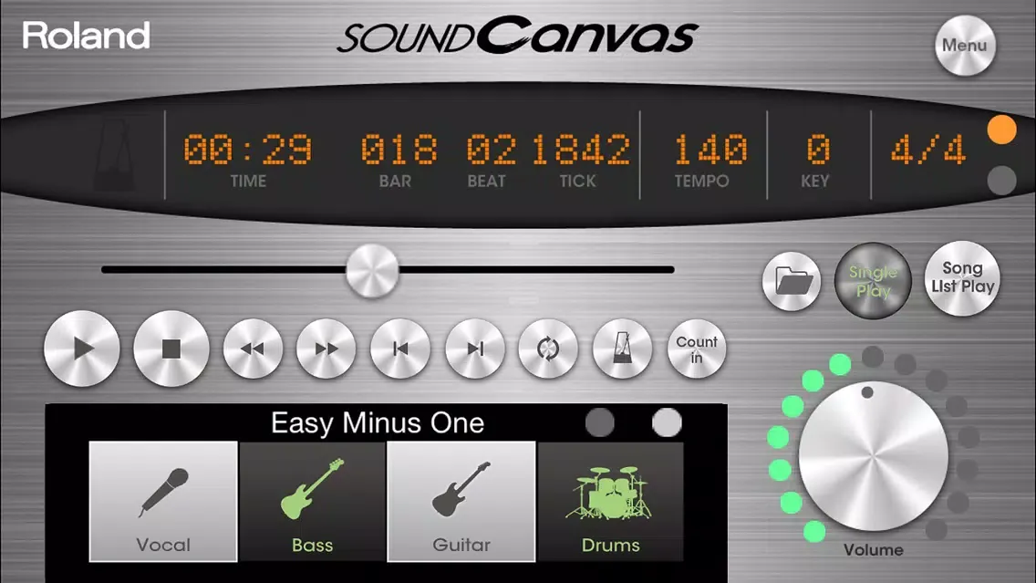 SOUND Canvas应用截图