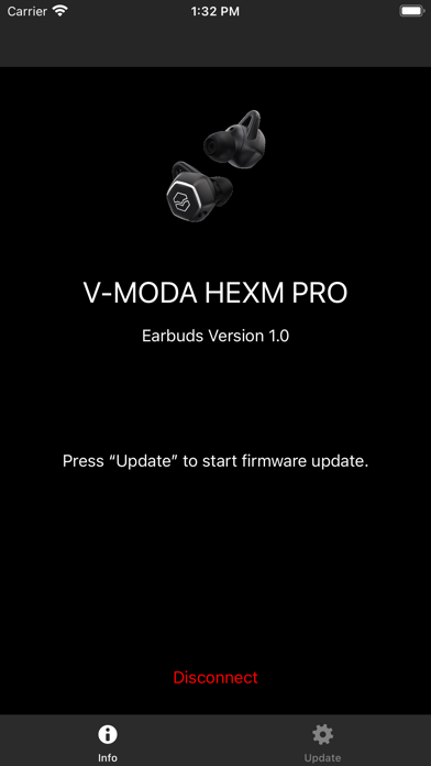V-MODA | HEXAMOVE UPDATER 스크린샷