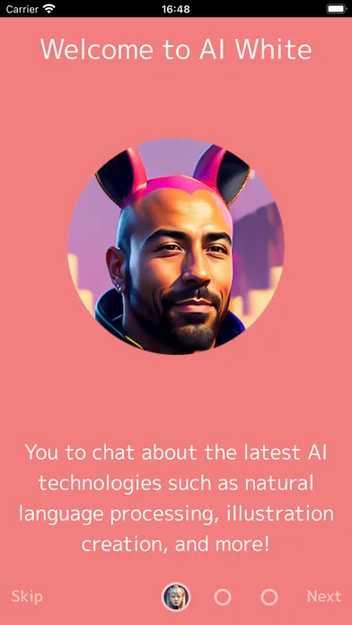 Tangkapan layar AI White | Chat Assistant