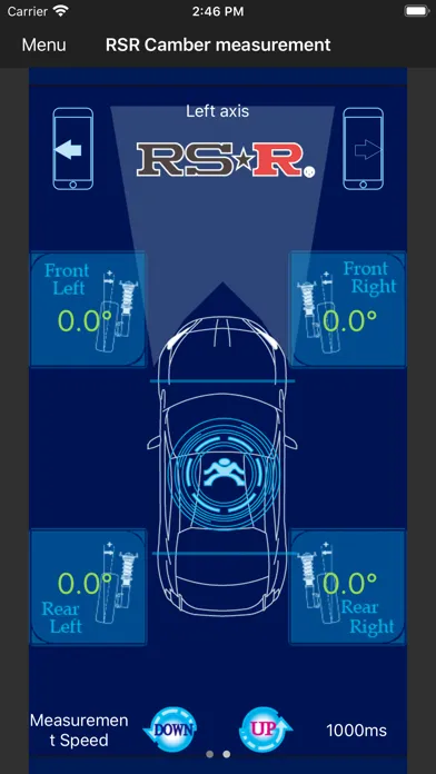 RSR Alignment App スクリーンショット
