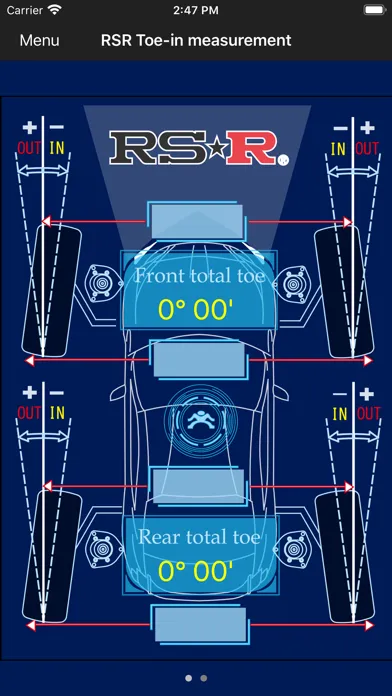 RSR Alignment App スクリーンショット