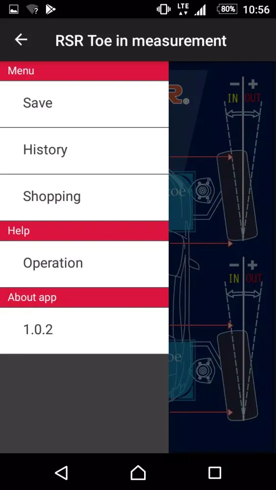 RS-R alignment measurement app应用截图