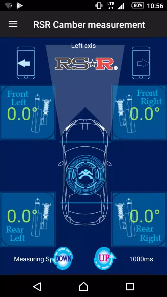 RS-R alignment measurement app应用截图