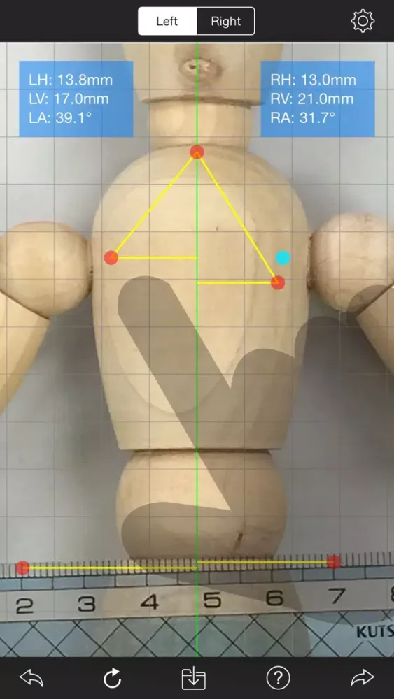 Capturas de tela do Breast Balance