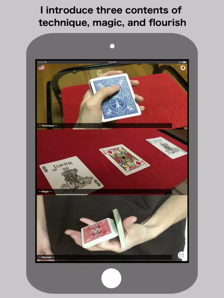 Card Magic Introduction iPad  Screenshots