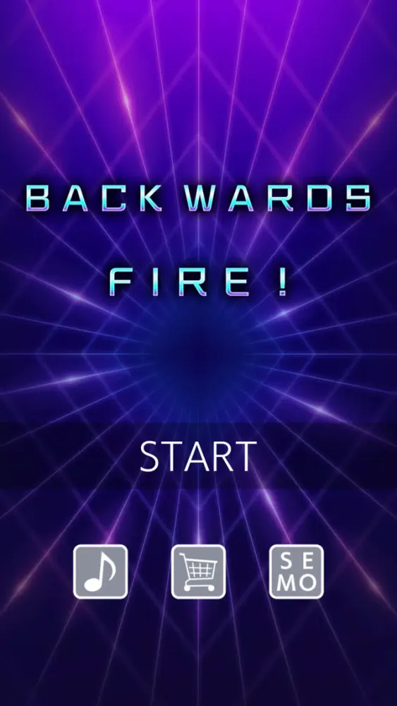 Tangkapan layar Backwards Fire!