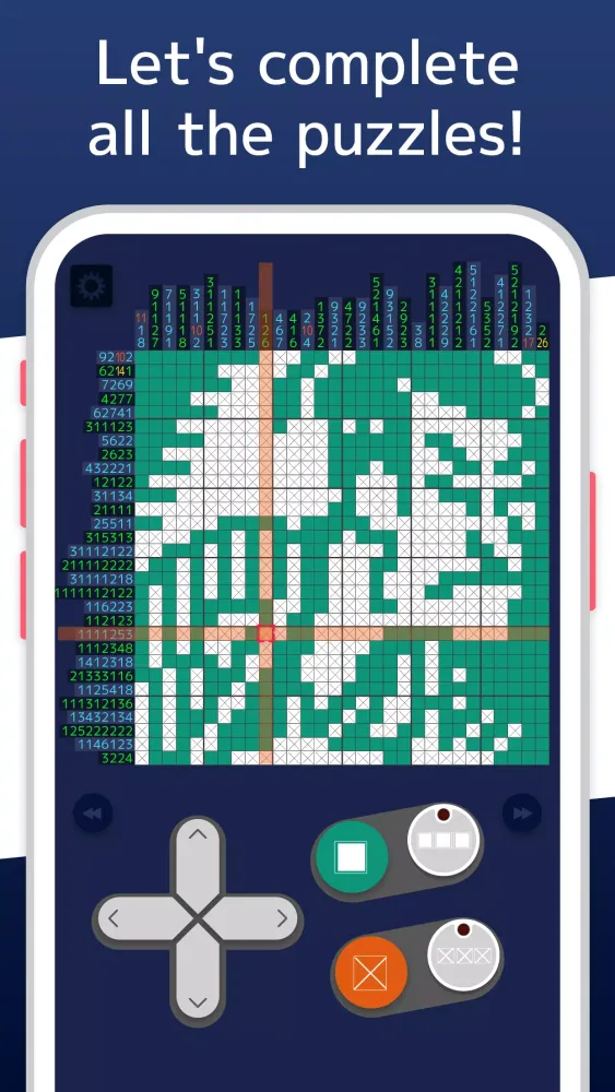 Captures d'écran de Nonograms 999