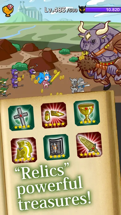 Capturas de pantalla de Tap Princess - Clicker RPG