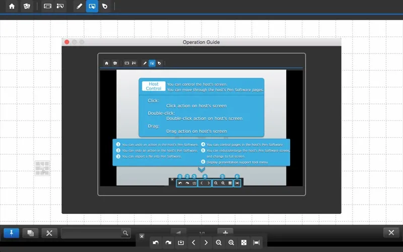 Ảnh chụp màn hình của SHARP Display Connect