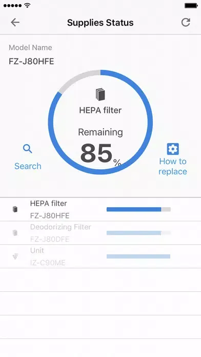 تصاویر SHARP AIR APP