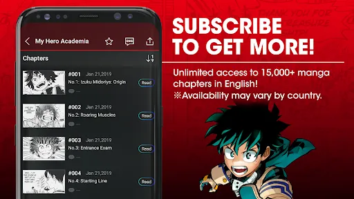 MANGA Plus by SHUEISHA Ekran Görüntüleri